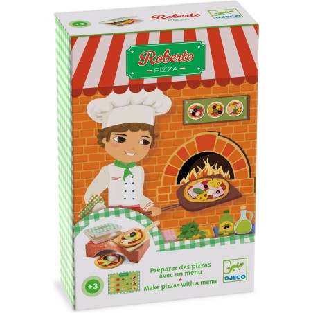 Roberto Pizza - Jeux d'imitation - Gourmandises - Djeco
