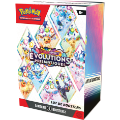 Pokémon EV8.5 : Bundle - 6 boosters Evolutions prismatiques