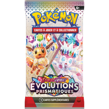 Pokémon EV8.5 : Bundle - 6 boosters Evolutions prismatiques