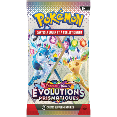 Pokémon EV8.5 : Bundle - 6 boosters Evolutions prismatiques