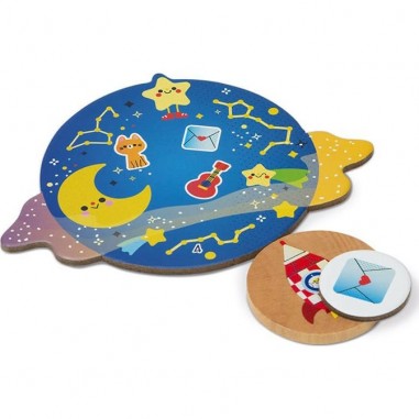 Jeu d'adresse pour enfant Speedy Rocket - Janod