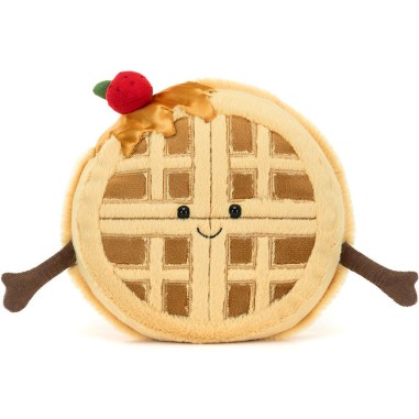 Jellycat Peluche Amuseables Rene Waffle