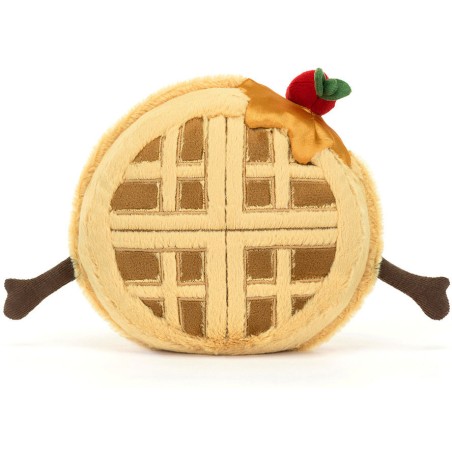 Jellycat Peluche Amuseables Rene Waffle