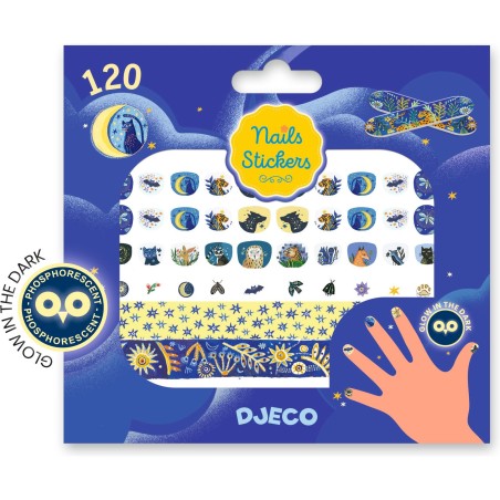 Autocollants pour les ongles Reflets de lune - Nails Stickers - Djeco