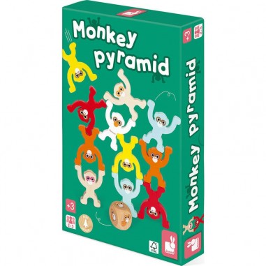 Jeu d'adresse Monkey Pyramid - Janod