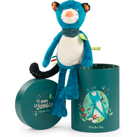 Poupée panthère Zimba - en boîte - Dans la jungle - Moulin Roty