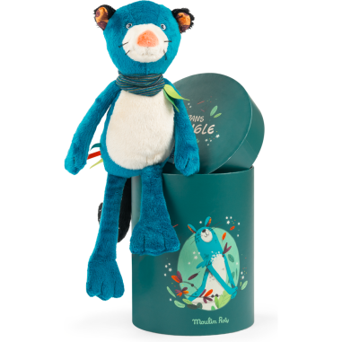 Poupée panthère Zimba - en boîte - Dans la jungle - Moulin Roty