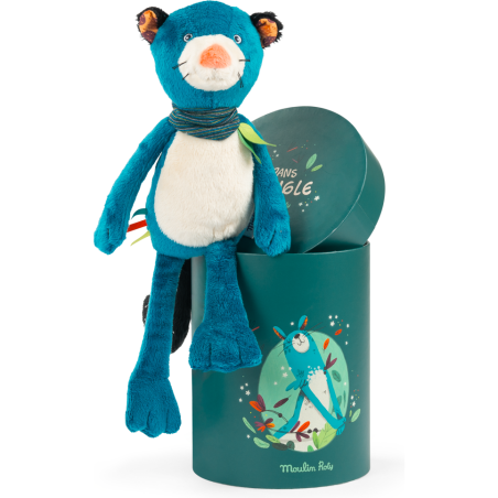 Poupée panthère Zimba - en boîte - Dans la jungle - Moulin Roty