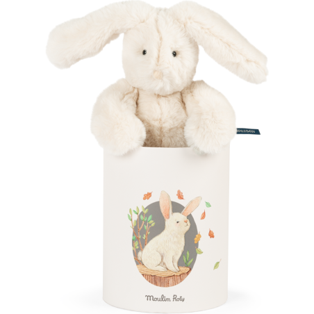 Poupée lapin Louison - en boîte - Trois petits lapins - Moulin Roty