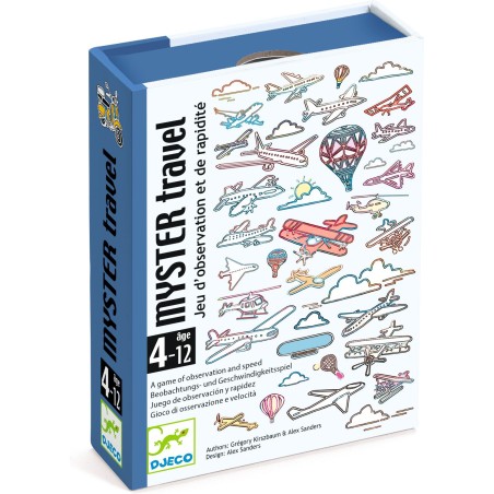 Myster travel - Jeu de cartes - Djeco