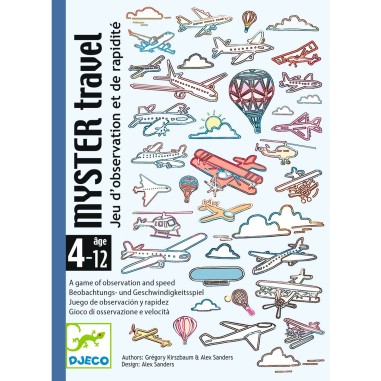 Myster travel - Jeu de cartes - Djeco