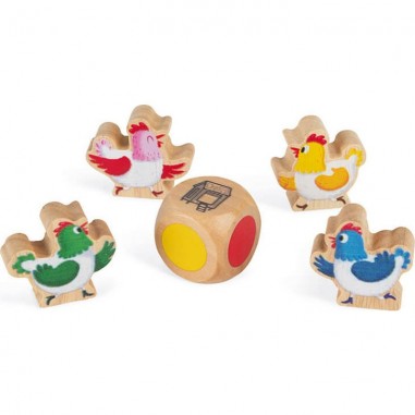 Jeu de parcours - Chicken Race - Janod