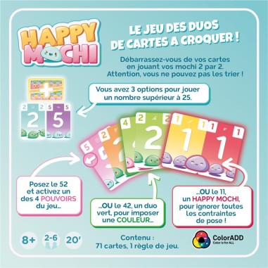 Happy Mochi - Jeu de Société - Jeu de Cartes - Zygomatic