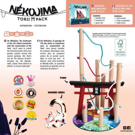 Nekojima - Torii Pack - Jeux de société - Unfriendly Games