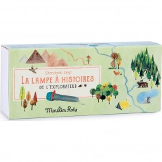 Lampe à histoires - Explorateur - Le Jardin du Moulin - Moulin Roty 2