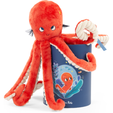 Poupée poulpe Paulie - en boîte - Les Aventures de Paulie - Moulin Roty