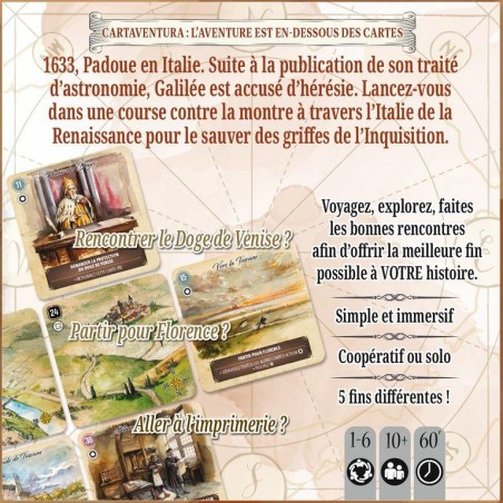 Cartaventura: Cosmologia - Blam! - Jeux de société - Blam Editions