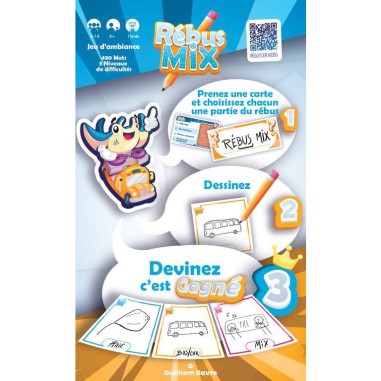 Rébus Mix - Jeux de société - Lubee