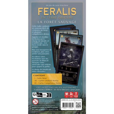 Feralis - En Terres Obscures: La Forêt Sauvage - Jeux de société - Don't Panic Games