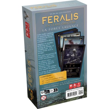 Feralis - En Terres Obscures: La Forêt Sauvage - Jeux de société - Don't Panic Games