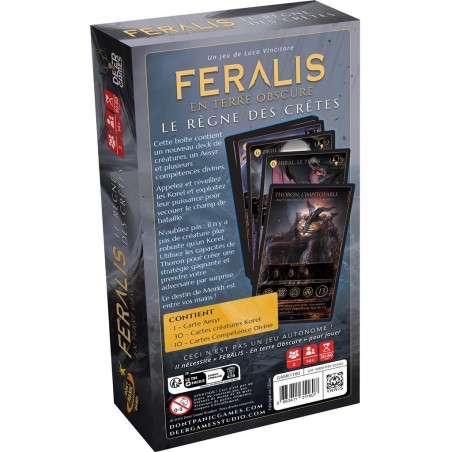 Feralis - En Terres Obscures: Le Règne des Crètes - Jeux de société - Don't Panic Games