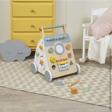 Chariot de marche en bois - Sweet Cocoon - Janod