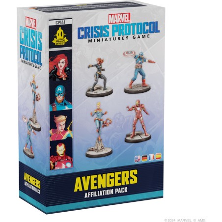 Marvel Crisis Protocol : Avengers - Affiliation Pack - Jeux de société - Atomic Mass Games