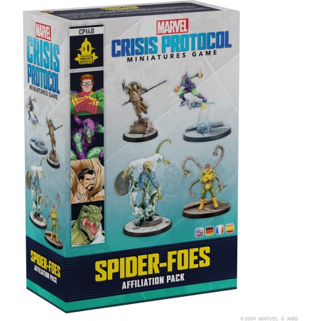 Marvel Crisis Protocol : Spider Foes - Affiliation Pack - Jeux de société - Atomic Mass Games