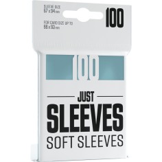 Protège cartes 100 Just Sleeves - Soft Sleeves - Accessoires - Gamegenic