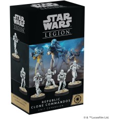 Star Wars: Légion - Commandos Clones de la République - Jeux de figurines - Atomic Mass Games