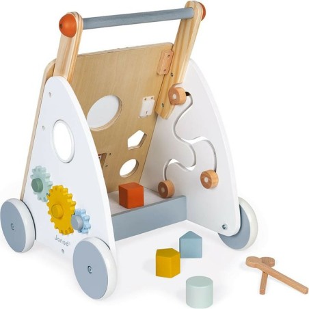 Chariot de marche en bois - Sweet Cocoon - Janod