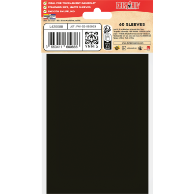 Fairy Tail - Natsu vs Macbeth - Sleeve - Don't Panic Games