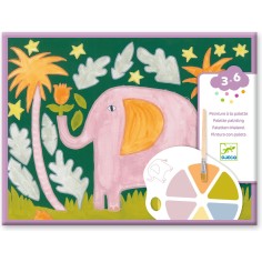 Peinture à la palette - Les Sauvages - Les petits cadeaux des petits - Peinture - Djeco 2
