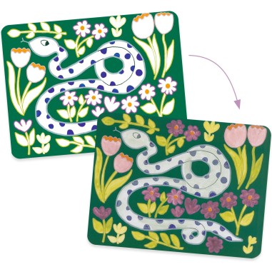 Peinture à la palette - Les Sauvages - Les petits cadeaux des petits - Peinture - Djeco