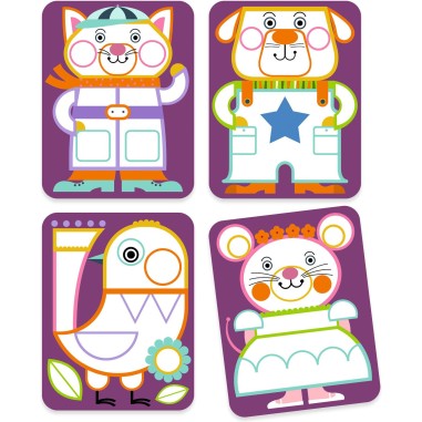 Peinture à la palette - Les Joufflus - Djeco