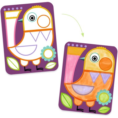 Peinture à la palette - Les Joufflus - Djeco