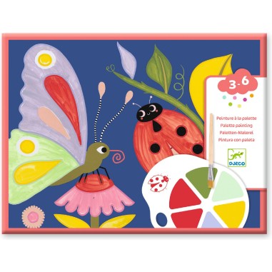 Peinture à la palette - Les petites bêtes - Djeco