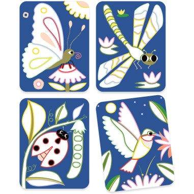 Peinture à la palette - Les petites bêtes - Djeco