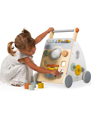 Chariot de marche en bois - Sweet Cocoon - Janod