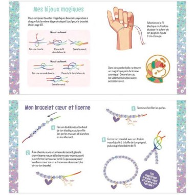 Mes fabuleux bijoux licornes magiques - Auzou