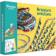 Mon coffret d'artiste bracelets brésiliens - Auzou