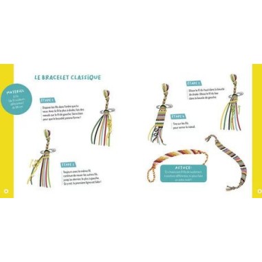 Mon coffret d'artiste bracelets brésiliens - Auzou