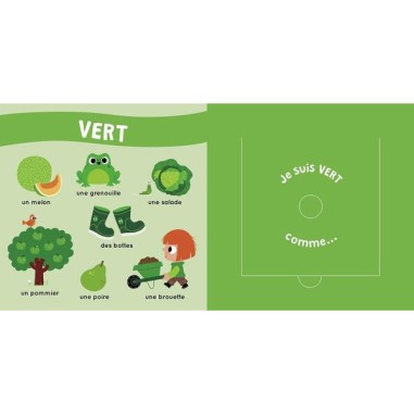 Mon livre des odeurs et des couleurs - La ferme - Auzou