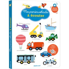 Livre Mes premiers véhicules à écouter - Auzou