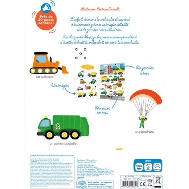 Mes premiers véhicules à écouter - Auzou