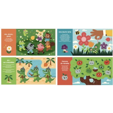 Mes premiers sonores - Mes comptines à chanter - Auzou