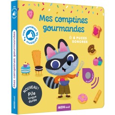 Livre sonore Mes comptines gourmandes - Auzou