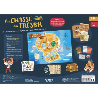 Ma chasse au trésor - Auzou