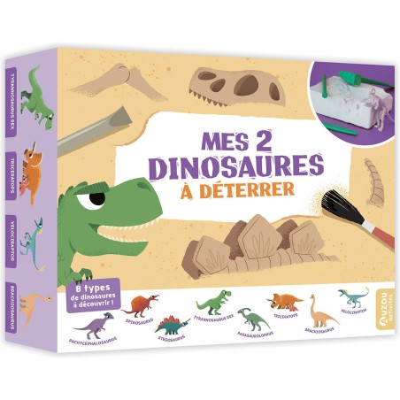 Mes 2 dinosaures à déterrer - Auzou