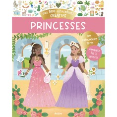 500 autocollants créatifs princesses - Auzou